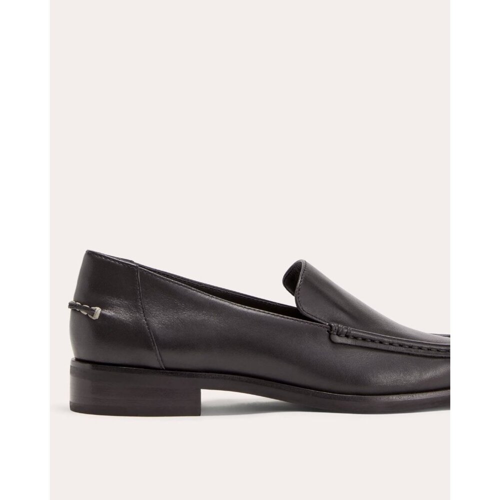 Everlane Black Leather Loafers 7.5 - Picture 2 of 13